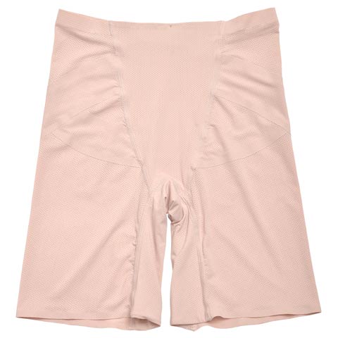 シンプル補正単品ボトム3分丈(ピンクベージュ-M)