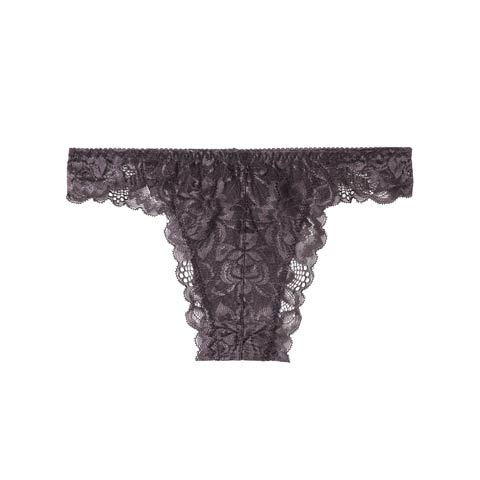 12/25再販!シアーフローリデレースTバックショーツ単品(ディープパープル-M)