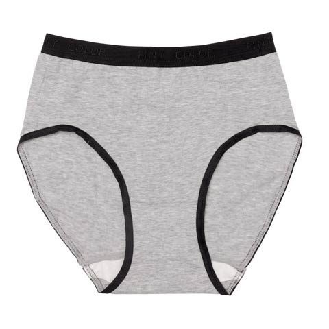 11/13再販!ウエストロゴストレッチサニタリーショーツ(グレー-M)