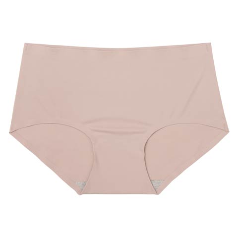 無縫製シームレスフルバックショーツ単品(モカ-M)