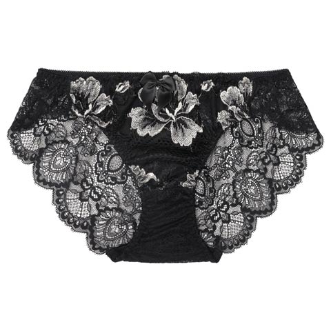 【12月頃再入荷決定★只今リクエスト募集中】マジェスティックフルールバック透けフルバックショーツ単品[おそろいショーツ](グレー-M)