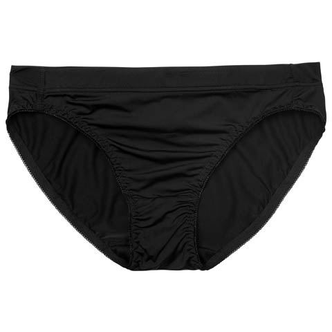 ワンカラーダスティストレッチフルバックショーツ単品(ブラック-M)