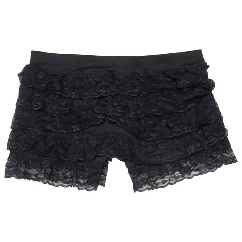 フェミニンレースインナーパンツ［12H限定1］(ブラック-フリー)