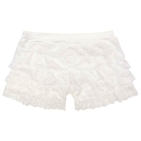 フェミニンレースインナーパンツ［12H限定1］(ホワイト-フリー)