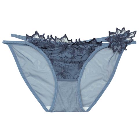 10/8新作!アシンメトリーシアーリリーフルバックショーツ単品(ブルー-フリー)