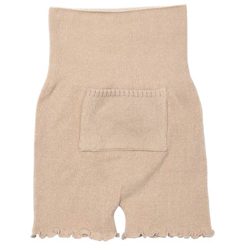 12/8新作!カイロポケット付き腹巻きパンツ(ベージュ-フリー)