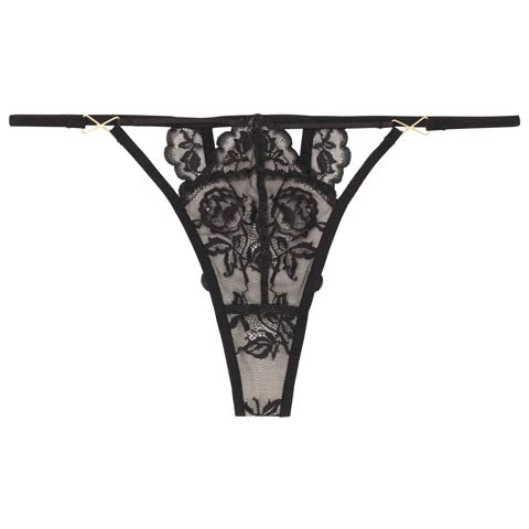 【Reinest】ヌーディパルフェバック透け選べるショーツ[おそろいショーツ](シアーブラック/Tバック-M)