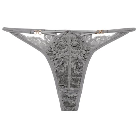 3/9新作!【Reinest】アリュールノクターンレースバック透け選べるショーツ[おそろいショーツ](グレー/Tバック-M)