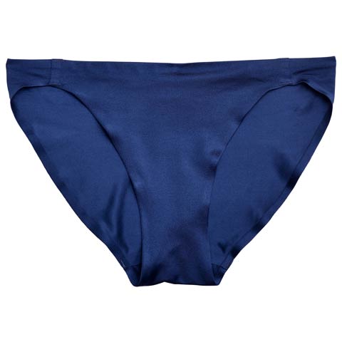 2/18新作!シームレス単品フルバックショーツ［猫セール］(ネイビー-M)