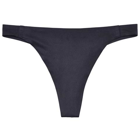 2/18新作!シームレス単品Tバックショーツ［猫セール］(ブラック-M)