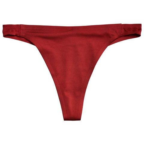 2/18新作!シームレス単品Tバックショーツ［猫セール］(ボルドー-M)