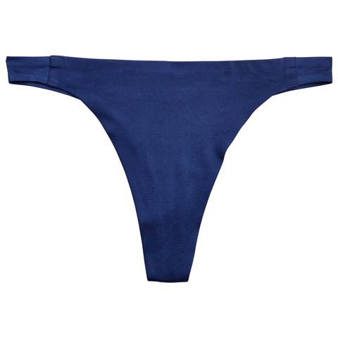 2/18新作!シームレス単品Tバックショーツ［猫セール］(ネイビー-M)