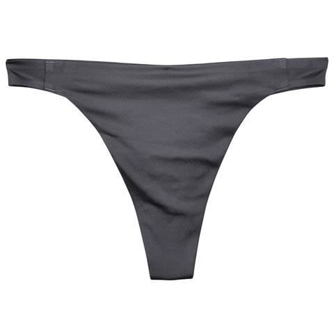 2/18新作!シームレス単品Tバックショーツ［猫セール］(グレー-M)