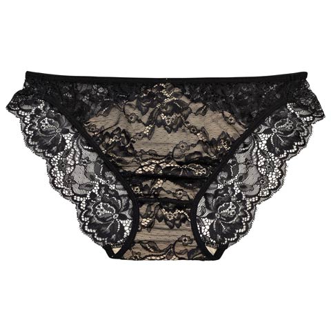 2/18新作!スフレ単品フルバックショーツ［猫セール］(ブラック-M)