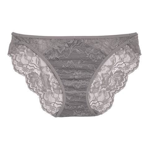 2/18新作!スフレ単品フルバックショーツ［猫セール］(グレー-M)