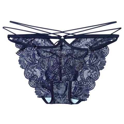 12/1新作!【Reinest】エレガントジュエルレースバック透け選べるショーツ[おそろいショーツ](ネイビー/フルバック-M)
