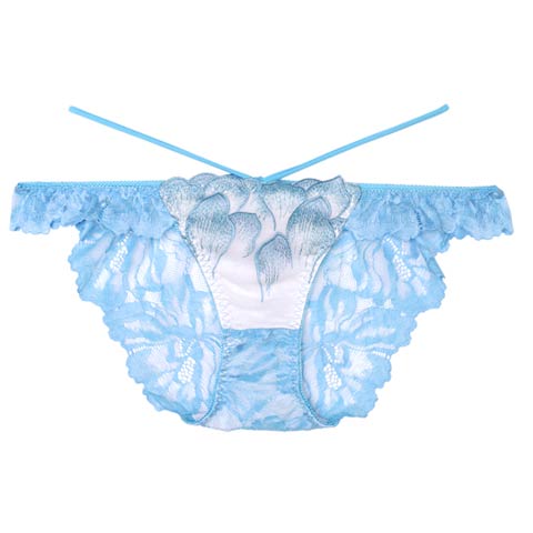 【Reinest】ルミエールペタルレーシーバック透け選べるショーツ[おそろいショーツ](サックス/フルバック-M/ショーツM)