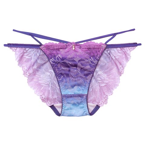 【Reinest】ブライトマーメイドフラワーバック透け選べるショーツ[おそろいショーツ](トワイライト/フルバック-M)