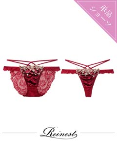 11/7新作!【永尾まりや着用】【Reinest】ノエルエトワールコードバック透け選べるショーツ[おそろいショーツ]