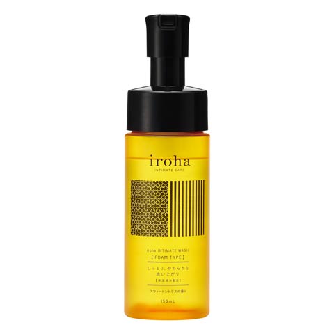 10/29再販!iroha INTIMATE WASH 【FOAM TYPE】スウィートシトラスの香り(ｶﾗｰ無-ｻｲｽﾞ無)