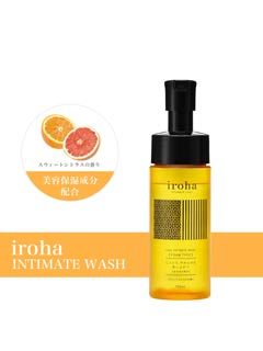 9/13新作!iroha INTIMATE WASH 【FOAM TYPE】スウィートシトラスの香り