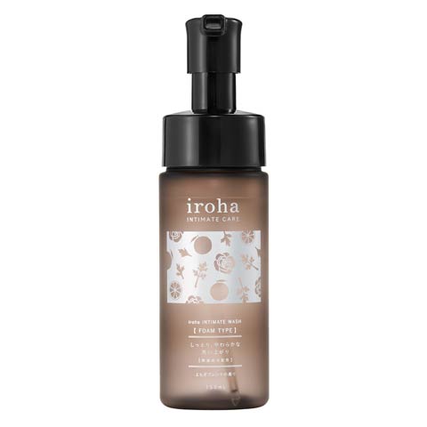 11/22再販!iroha INTIMATE WASH 【FOAM TYPE】よもぎブレンドの香り[150ml](ｶﾗｰ無-ｻｲｽﾞ無)