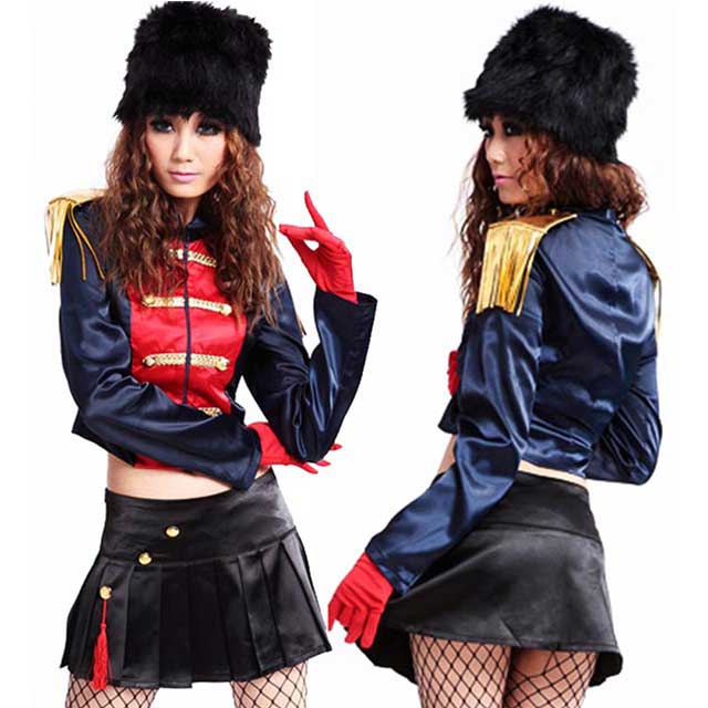 ハロウィンコスプレ 軍服風マーチングガール4点セット 下着 ランジェリー ブラジャー通販のdrw ドロー Wp