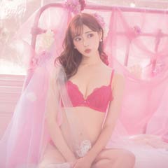 Airy Flower Lace Bra&Shorts エアリーフラワーレースブラ&ショーツ