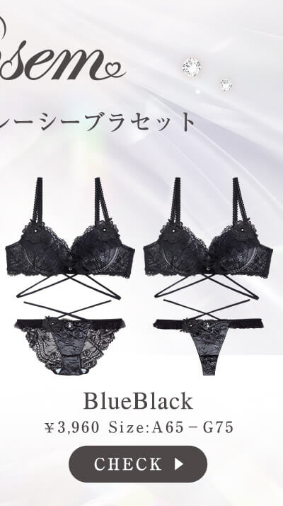 シアープリーツブラセットシアーグレー