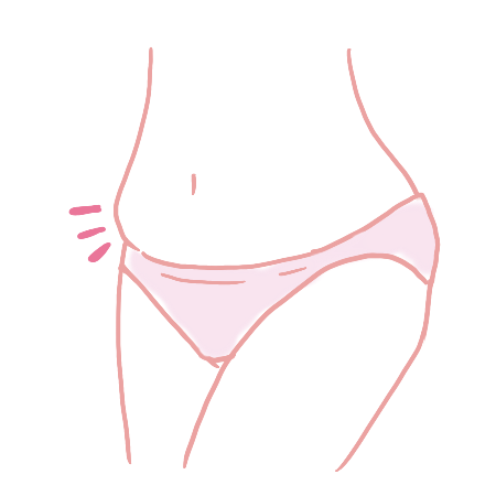 メニュー5、ウエストがきになる